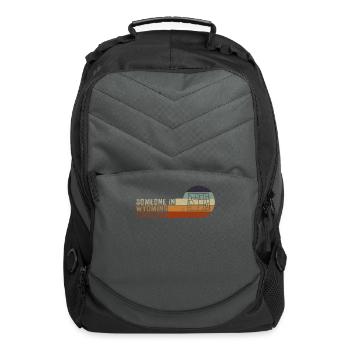Someone In Wyoming Loves Me - Computer Backpack - charcoal - Front