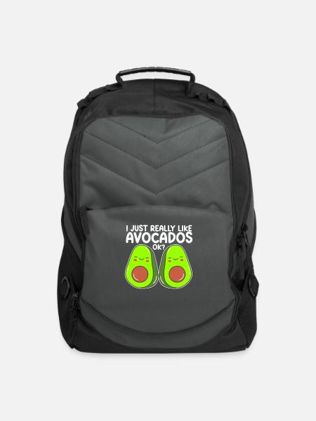 I Just Really Like Avocados Ok Avocado - Computer Backpack - charcoal