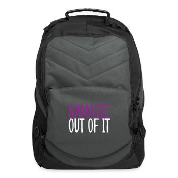 Namaste Out of It 4 - Computer Backpack - charcoal - Front