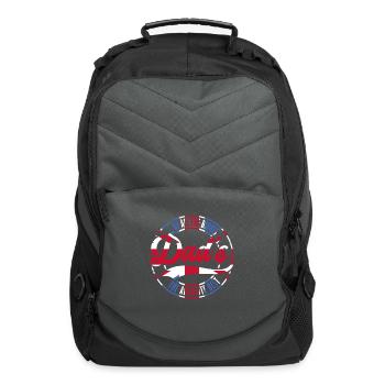 Of All The Blokes Dad's The Best British Flag - Computer Backpack - charcoal - Front