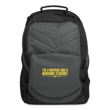 I'm A Mother And A Nursing Student 4 - Computer Backpack - charcoal - Front