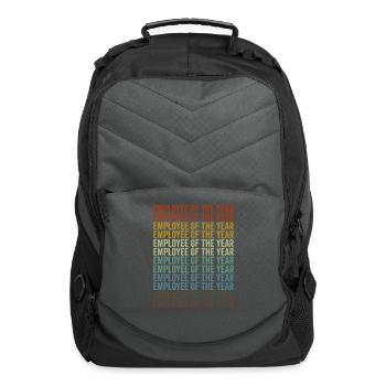 Employee Of The Year Employee Appreciation Best Em - Computer Backpack - charcoal - Front