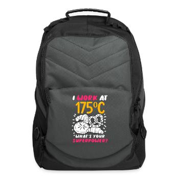 Bread Baking Bread Maker - Computer Backpack - charcoal - Front