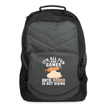 Bread Baking Bread Maker - Computer Backpack - charcoal - Front