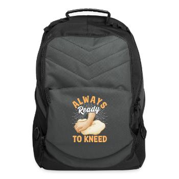 Bread Baking Bread Maker - Computer Backpack - charcoal - Front