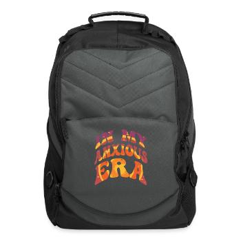 In My Anxious Era Funny Overthink - Computer Backpack - charcoal - Front
