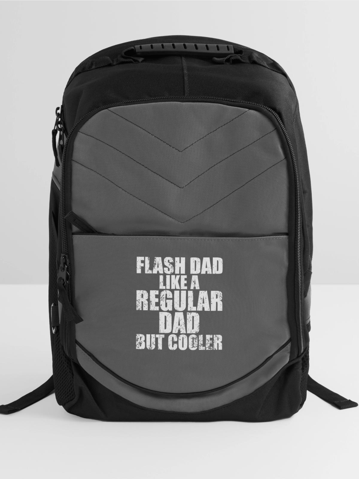 Bouldering Flash Dad Boulderer - Computer Backpack - charcoal - Front