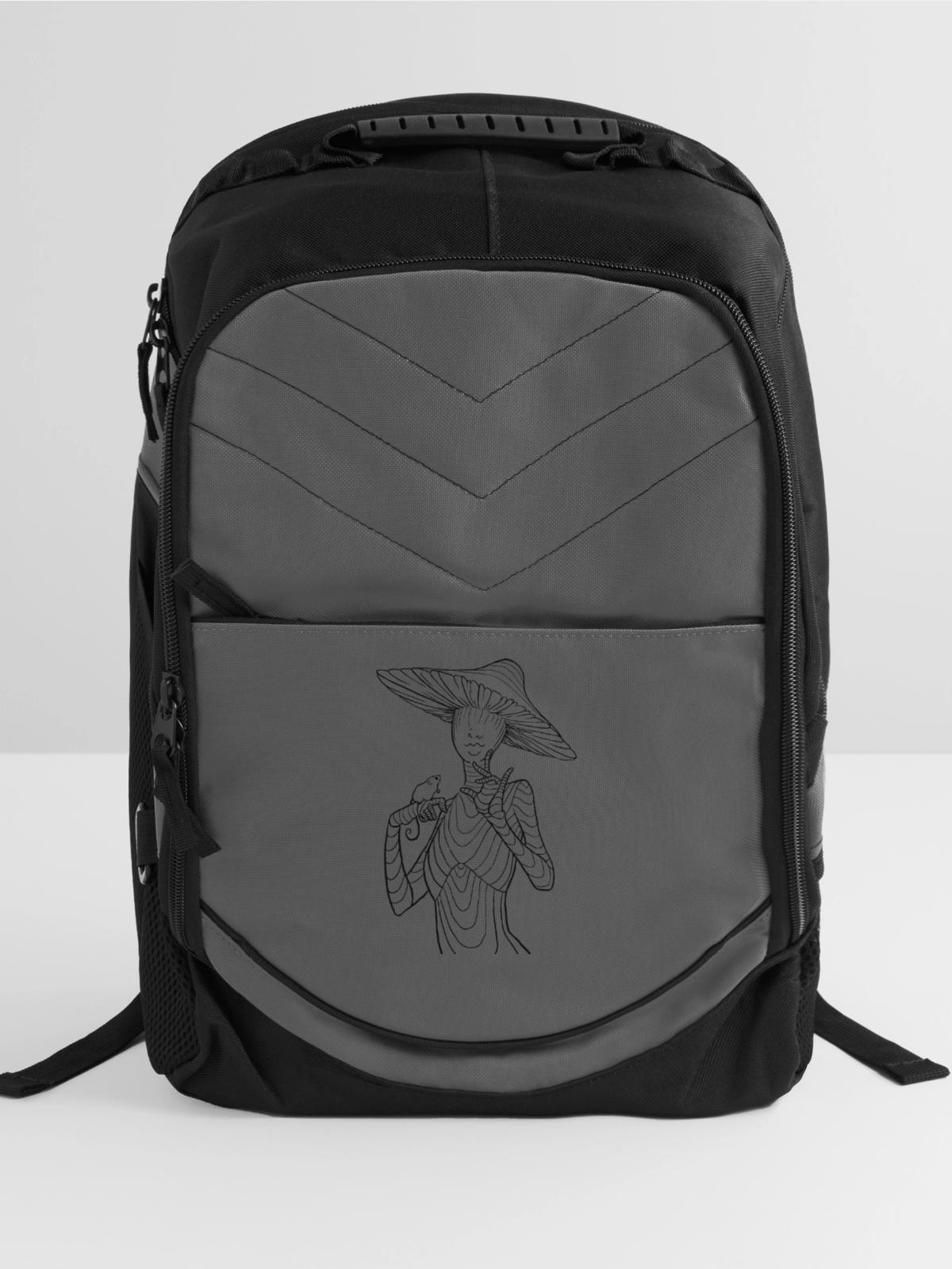 Poisonous - Computer Backpack - charcoal - Front