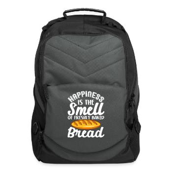 Bread Baking Bread Maker - Computer Backpack - charcoal - Front
