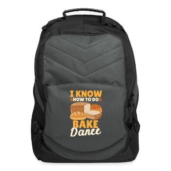 Bread Baking Bread Maker - Computer Backpack - charcoal - Front