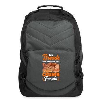 Bread Baking Bread Maker - Computer Backpack - charcoal - Front