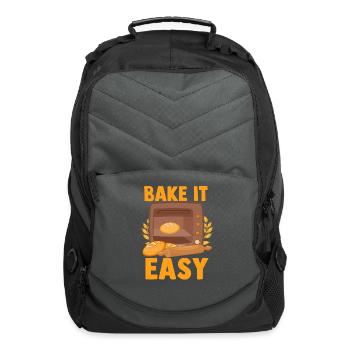 Bread Baking Bread Maker - Computer Backpack - charcoal - Front