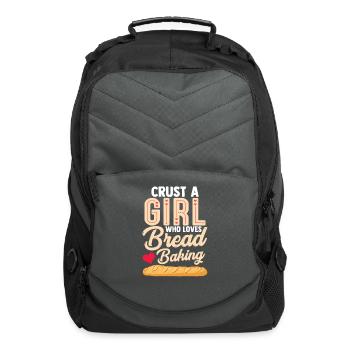 Bread Baking Bread Maker - Computer Backpack - charcoal - Front