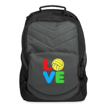 Water Polo - Computer Backpack - charcoal - Front