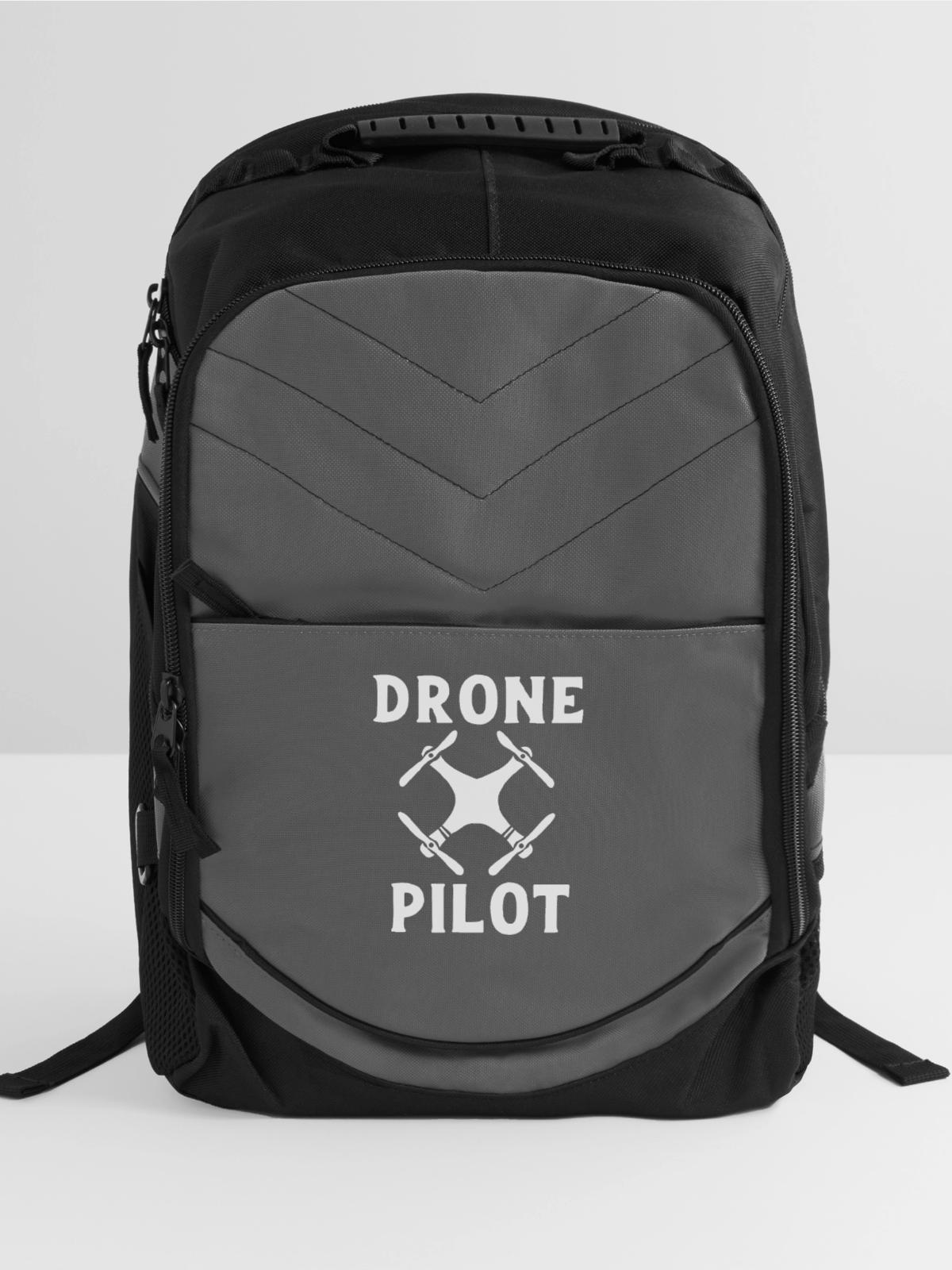 Drone Pilot - Computer Backpack - charcoal - Front