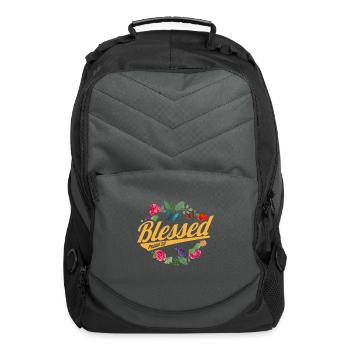 Bible Verse Religious Jesus God Gift - Computer Backpack - charcoal - Front