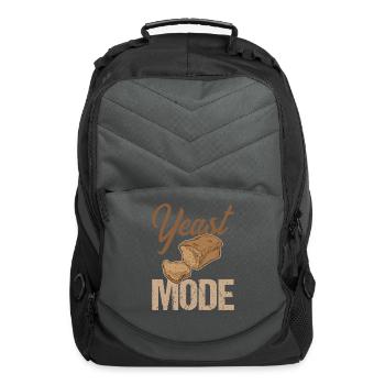 Yeast Mode Bread Baking Foodie Gift - Computer Backpack - charcoal - Front
