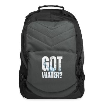Got Water - Computer Backpack - charcoal - Front