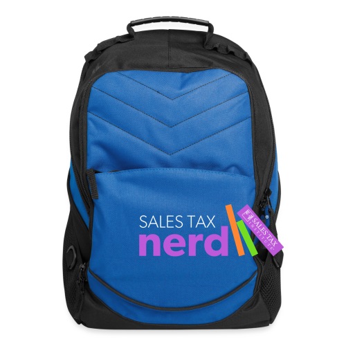 Sales Tax Nerd - Computer Backpack