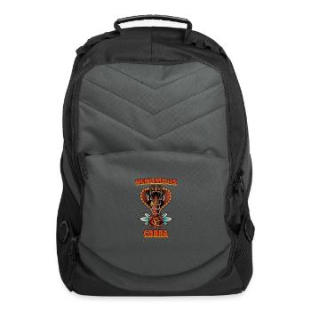Venomous Cobra Poisonous Snake - Computer Backpack - charcoal - Front