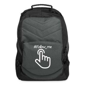 Follow Meblack - Computer Backpack - charcoal - Front
