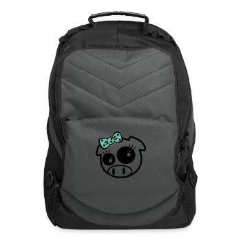swinka g - Computer Backpack - charcoal - Front