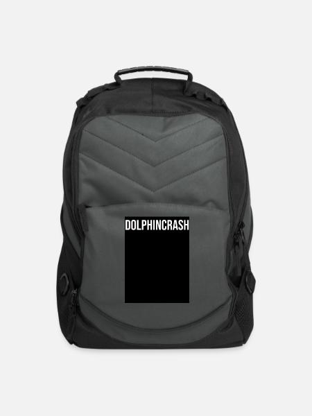 DOLPHIN CRASH - Computer Backpack - charcoal