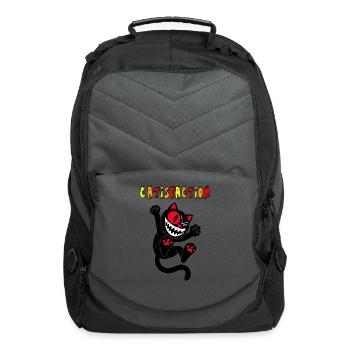 Catisfaction - Computer Backpack - charcoal - Front