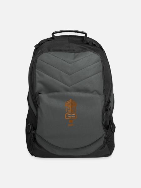Tiki 001 - Computer Backpack - charcoal