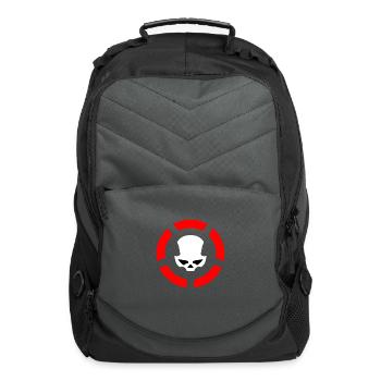 G U E Division logo - Computer Backpack - charcoal - Front
