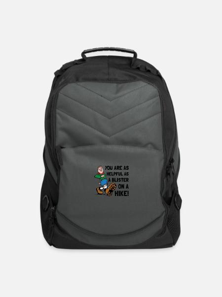 Blister On Hike Funny - Computer Backpack - charcoal