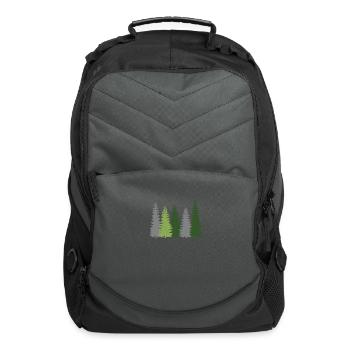 Pine Tree - Computer Backpack - charcoal - Front