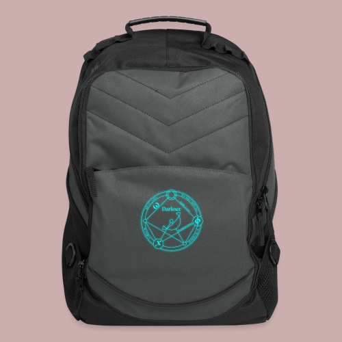 darknet logo cyan - Computer Backpack