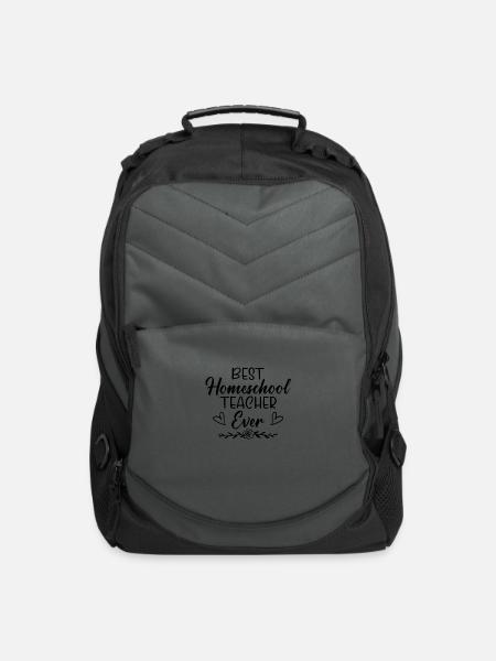BestHomeschoolTeacherEver - Computer Backpack - charcoal