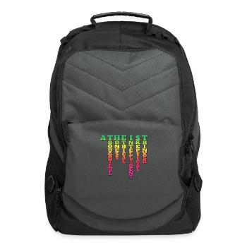 Atheist Thoughtful Honest Ethical Intelligent - Computer Backpack - charcoal - Front
