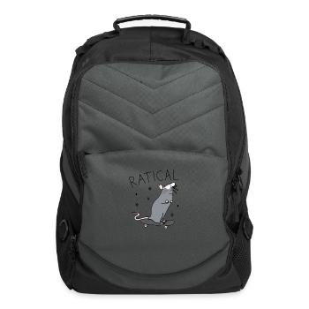 Ratical Rat - Computer Backpack - charcoal - Front