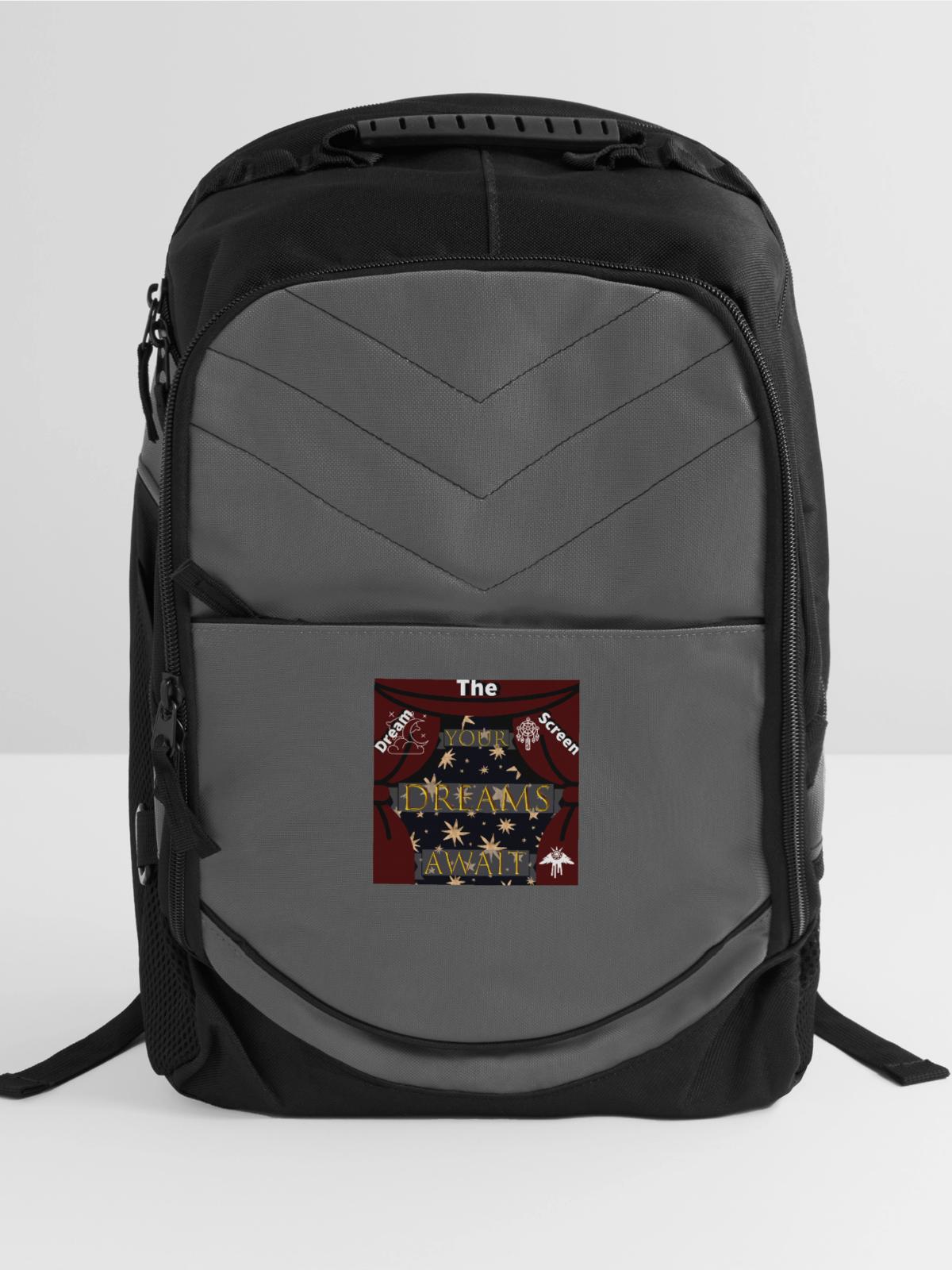 The Dream Screen - Computer Backpack - charcoal - Front