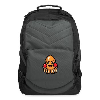 Boxer Squid - Computer Backpack - charcoal - Front