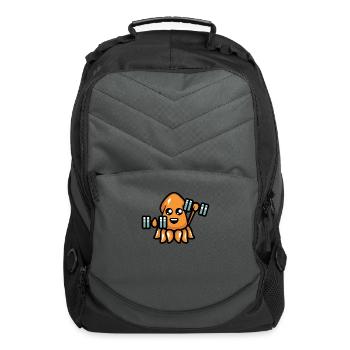 Squid Build - Computer Backpack - charcoal - Front
