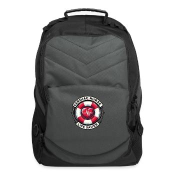 Cardiac Nurse Life Saver - Computer Backpack - charcoal - Front