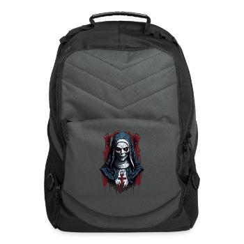 Sacred Nightmares Sinister Nun - Computer Backpack - charcoal - Front