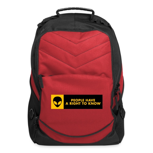 People have right to know - Computer Backpack