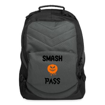 SMASH OR PASS - Computer Backpack - charcoal - Front
