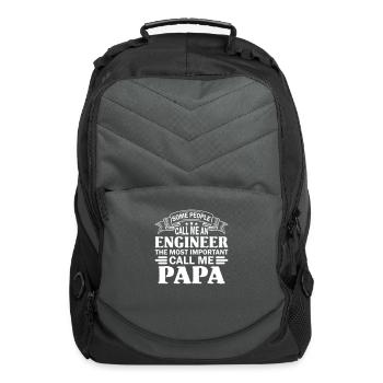 Engineer Papa - Computer Backpack - charcoal - Front