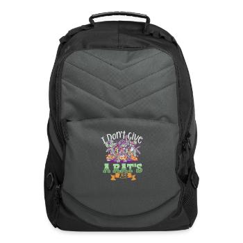 Rat Lover Rat Pet Rodent Mouse Rat Lady - Computer Backpack - charcoal - Front