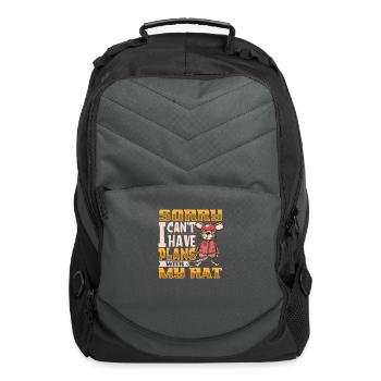 Rat Lover Rat Pet Rodent Mouse Rat Lady - Computer Backpack - charcoal - Front