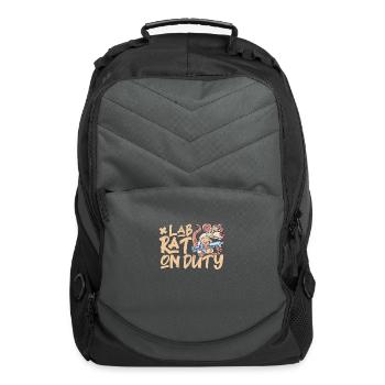 Rat Lover Rat Pet Rodent Mouse Rat Lady - Computer Backpack - charcoal - Front
