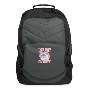 Rat Lover Rat Pet Rodent Mouse Rat Lady - Computer Backpack - charcoal - Front