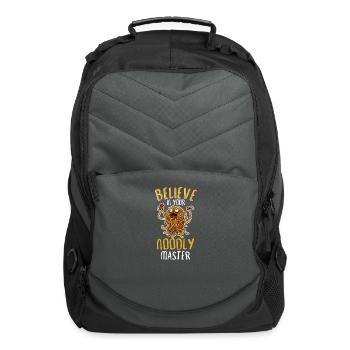 Atheist Atheism Flying Spaghetti Pastafarianism - Computer Backpack - charcoal - Front