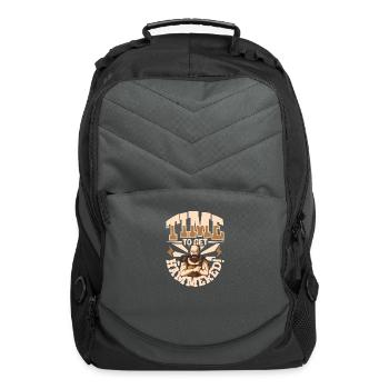 Blacksmith Metal Worker Blade Smith Metalworking - Computer Backpack - charcoal - Front